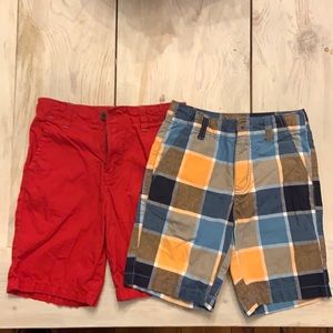 2 pair of boys Gymboree shorts, size 6